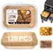KitchenBoss 120Pcs Air Fryer Liners