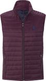 Babista heren Bodywarmer - 56 - donkerrood - Plus Size