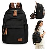 Sac à dos - Sac à dos de jour - Léger - Nylon - Moins de 20 litres - Multi-compartiments - Sac à dos antivol - Noir