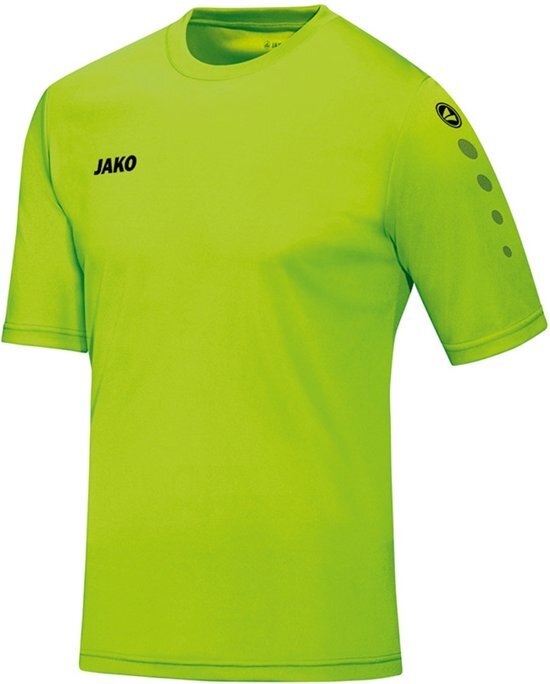 JAKO Team SS T-shirt Heren Sportshirt performance - Maat S - Mannen - groen