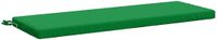 vidaXL Bankkussen SOEST 100% Polyester Groen 110 x 40 x 5 cm