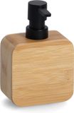 Zeller Zeepdispenser - Bamboe Hout - 15 cm - Bruin