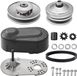 VEVOR Aandrijfkoppeling Koppelingsset met 2-8 PK Motor Rubberen Riem, 2000 RPM