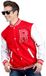 Widmann College Jack High School USA Man RoodWit / Beige S