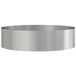 VidaXL Plantenring zilver 80 x 80 x 20 cm roestvrij staal
