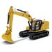 Diecast Masters Caterpillar Graafmachine 323, schaal 1:50