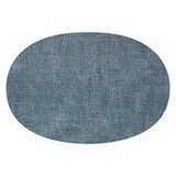 Guzzini - Tiffany, FABRIC Ovale omkeerbare placemat - zeeblauw, 35 x 48 cm - 22604681