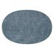 Guzzini - Tiffany, FABRIC Ovale omkeerbare placemat - zeeblauw, 35 x 48 cm - 22604681