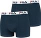 Fila Heren Boxershorts 2 Pack Navy Maat M