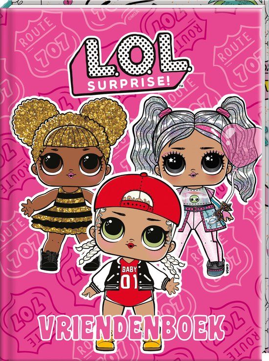 Interstat L.O.L. Surprise – Vriendenboekje – 80 pagina’s – Hardcover