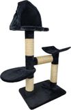Topmast Krabpaal Kai - Zwart - 50 x 35 x 94 cm