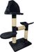 Topmast Krabpaal Kai - Zwart - 50 x 35 x 94 cm