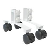 2 x pieds pour chauffages infrarouges, universel