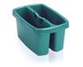 Leifheit Schoonmaakemmer Combi Box, 2 Compartimenten, Draaggreep