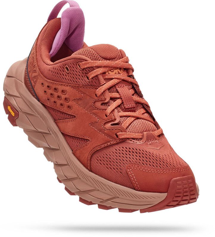 Hoka One One Anacapa Breeze Lage schoenen Dames - rood