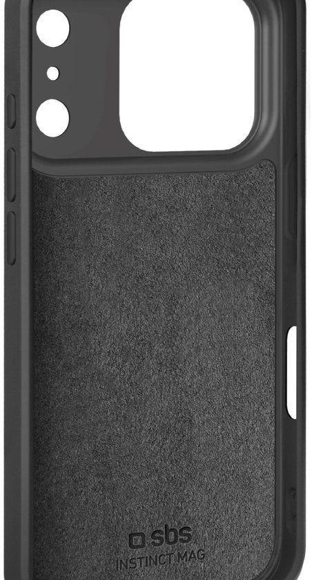 SBS Instinct Cover Apple iPhone 17 Pro Zwart MagSafe compatible