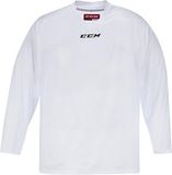 CCM 5000 IJshockey Trainingsshirt Lange Mouw Volwassenen Wit S