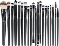 Go Go Gadget Make-up Kwastenset - 20 Stuks - Zwart