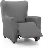 ECOMMERC3 Relax-fauteuilhoes, gewatteerd, super verstelbaar, volledig, elastisch, grijs, 100% Made in Spain