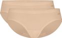 Ten Cate Basics bikini beige 2-pack voor Dames | Maat M