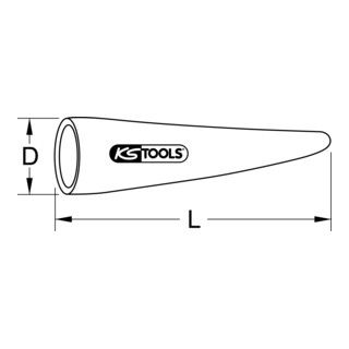 KS Tools tule opsteek - 6mm - L=60mm - 1 stuk