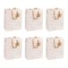 Eurowrap - X-32826-2Cpack - Set van 6 Kerst Cadeauzakken - Groot Formaat 26,5x14x33cm - Vegetatie