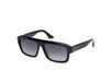 Gcds GD0075 Shiny black 56/14/145 UNISEX Zonnebrillen