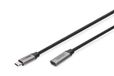 Digitus DB-300230-010-S USB-kabel USB 3.2 Gen1 USB-C, USB-C bus, USB-C stekker 1.00 m Zwart