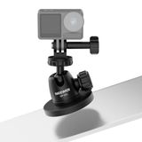 NEEWER Basics Magnetische camerahouder voor actiecamera, compatibel met GoPro Insta360 DJI AKASO accessoires, sterke magneet, 360° kogelkophouder voor auto-video-opnames, live streaming, GP-101