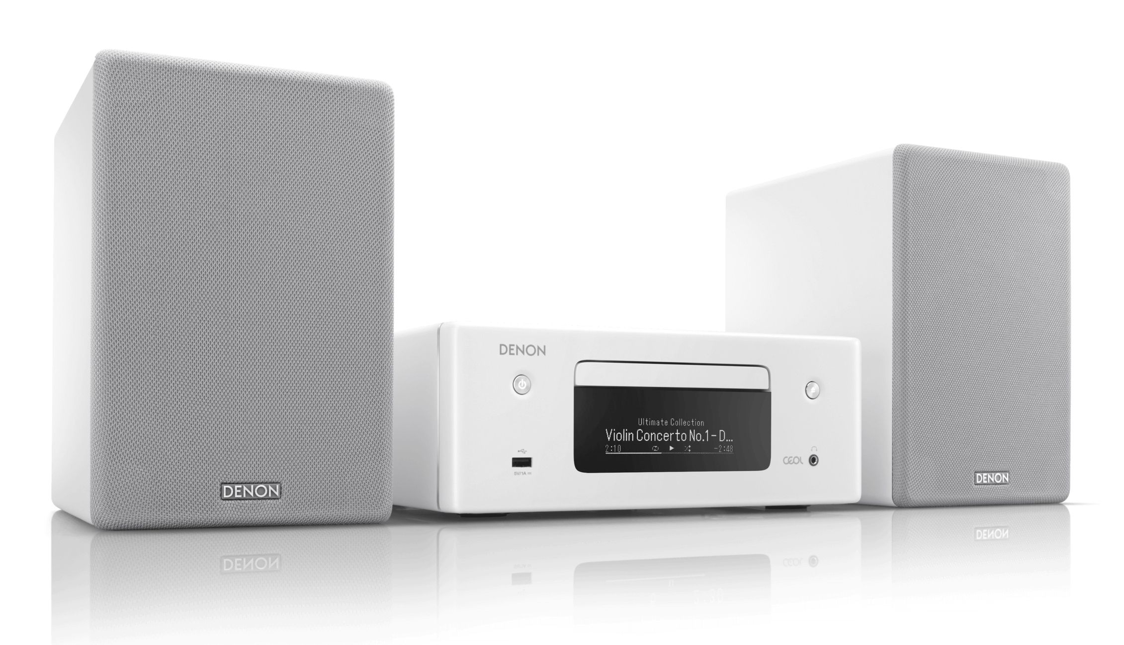Denon CEOL N10 Home audio-minisysteem 130 W Wit