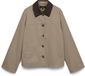 VERO MODA VMCHELSEAPOPPY SHORT JACKET NOOS Dames Puffer Jas XS Silver Mink