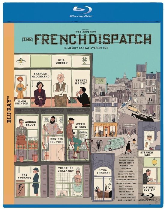 Disney Movies French Dispatch (Blu-ray) (Import geen NL ondertiteling)