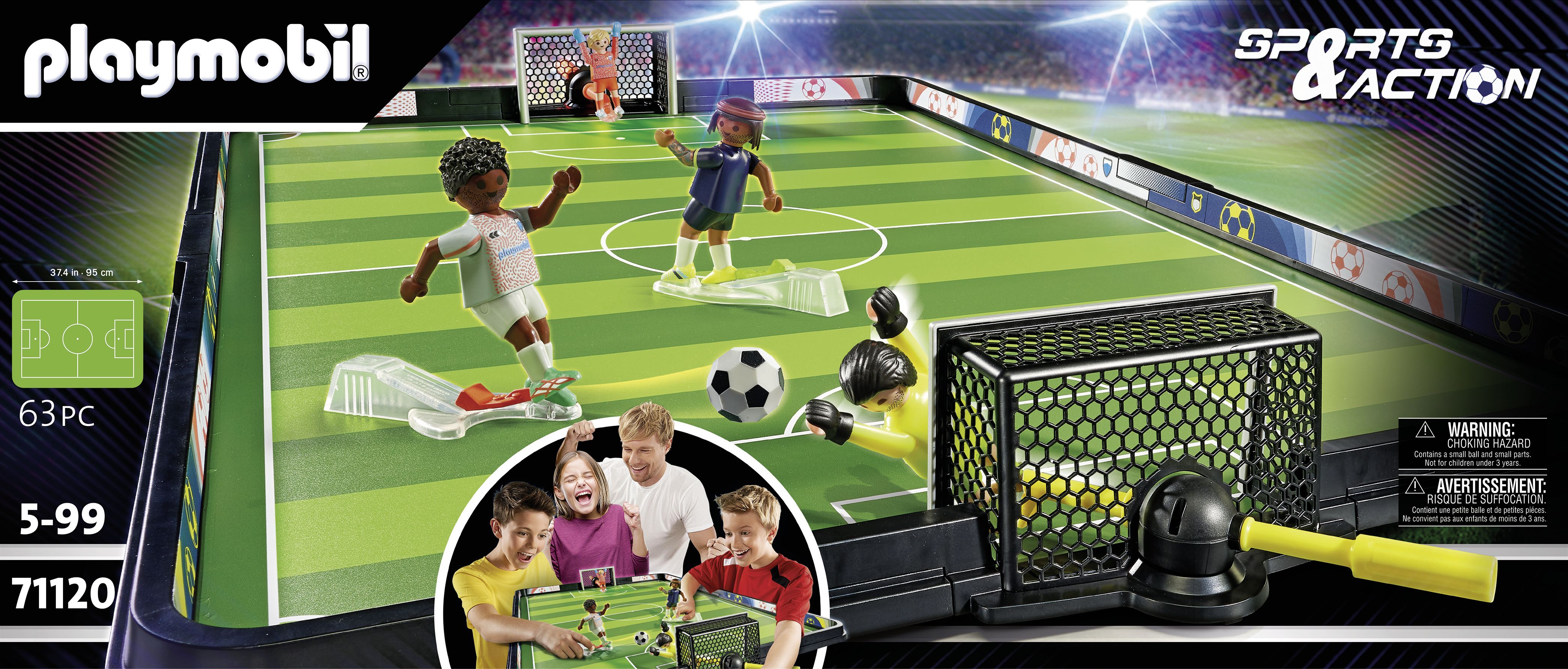 PLAYMOBIL Sports & Action Voetbalarena 71120