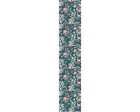 Ambiance Sticker Voorgelijmd vliesbehang - ROZE TROPISCHE VOGELS EN PARADIJSBLOEMEN - 1 rol van 300x60cm