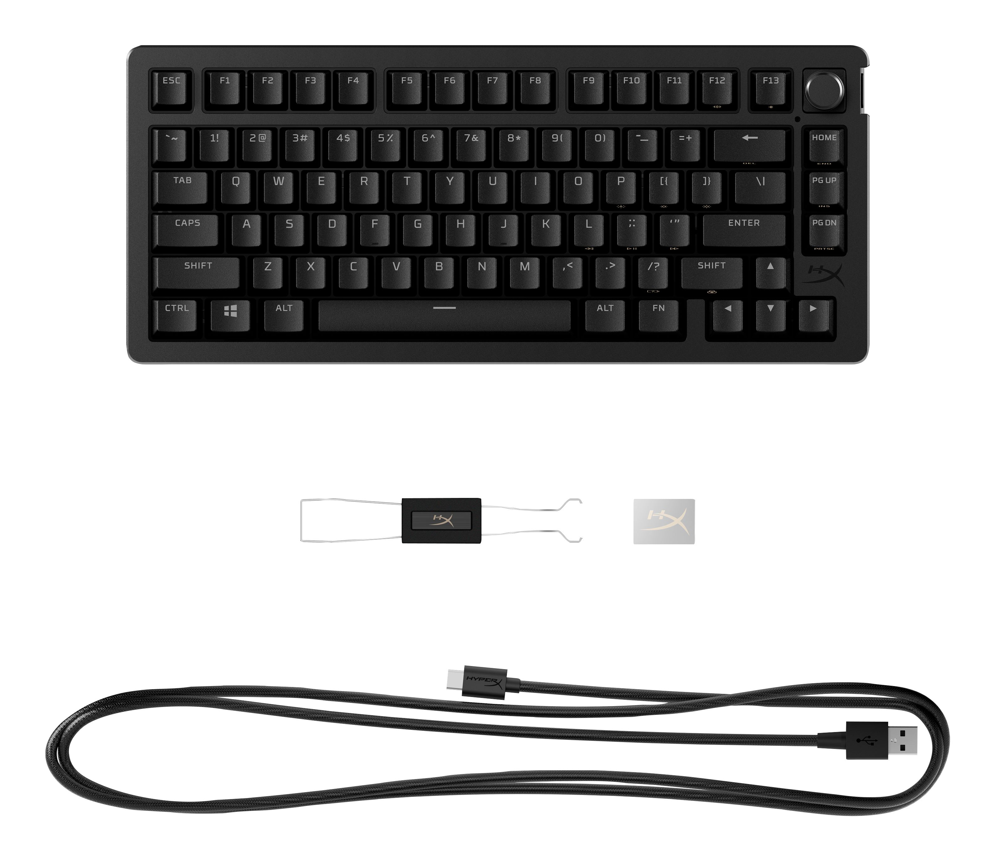 HyperX HP HyperX Alloy Rise 75 draadloos - Gaming toetsenbord - MAC