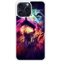 Apple Bedrukt siliconen hoesje compatibel met iPhone 15 Pro Max Lion swag
