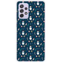 1001 coques Samsung Galaxy A72 5G Sneeuwman siliconen hoesje