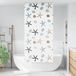 Maison Exclusive - Rideau de douche, dimensions 110x240 cm, largeur du tissu : 106 cm