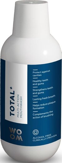 Woom mondwater Total+ 500ml.