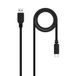 Nanocable 1.0.20 USB-kabel 3 A USB 2.0 type C/M 1 m