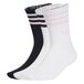 ADIDAS ORIGINALS Sokken '3-Stripes Crew 3 Pairs' rose / noir / blanc