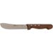 Stubai Couteau à dépecer courbe avec manche en bois en acier inoxydable au chrome-molybdène spécialement trempé, 150 mm