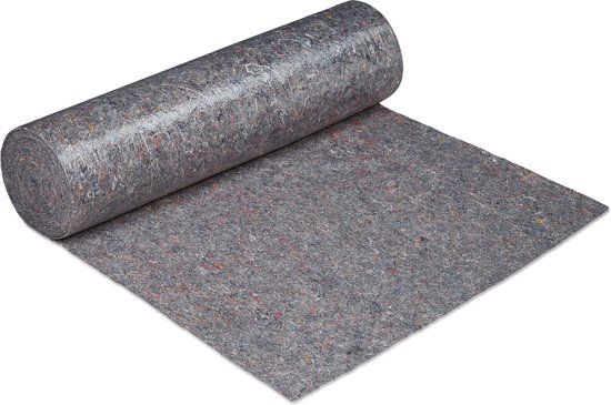 Merkloos / Sans marque Relaxdays Afdekvlies Zelfklevend - 50 m - Antislip - Waterafstotend - 220g/m² - Schildersvlies