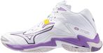 Mizuno Wave Lightning Z8 Mid Chaussures de volley-ball Femme Blanc EU 40