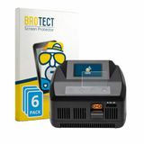 BROTECT - Screenprotector voor Spektrum Smart Charger S1100 G2 - Folie Beschermfolie matte 6 Stuks
