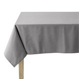 Coucke Tafelkleed, rechthoekig, katoen, galet, 240 x 160 cm