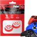 Gadgetpoint - Thumb Grips pour PlayStation, PS5, Xbox X/S, One & Switch Pro Manette - Gaming Thumbgrips - Joysticks Anti-Dérapants de Performance - Accessoires de Protection - Paws - Rouge avec Blanc