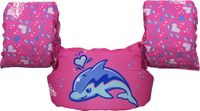 Bestway Puddle Jumper® dolfijn - roze - Verstelbare zwembandjes voor kinderen - 15-30 kg - Maat one size