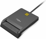 Nox Citizen Electronic Card Reader -NXLITECARDID - Compatibel met Cartão de Cidadão (Portugal) en DNI Electrónico (Spanje). USB 2.0-aansluiting, afmetingen 65x85x18mm, kleur zwart