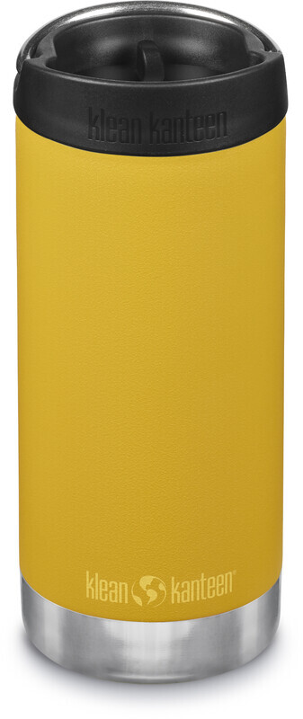Klean Kanteen Klean Kanteen TKWide VI Drinkfles 355ml met Café Cap, geel  2023 BPA-vrije Bidons